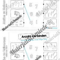 Mini-Heft: Mathe zu Halloween (Zahlenraum 10) - Vorschau 06