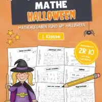 Mini-Heft: Mathe zu Halloween (Zahlenraum 10)