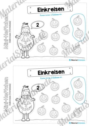 Mini-Heft – Halloween: Vorschule (Vorschau 04)