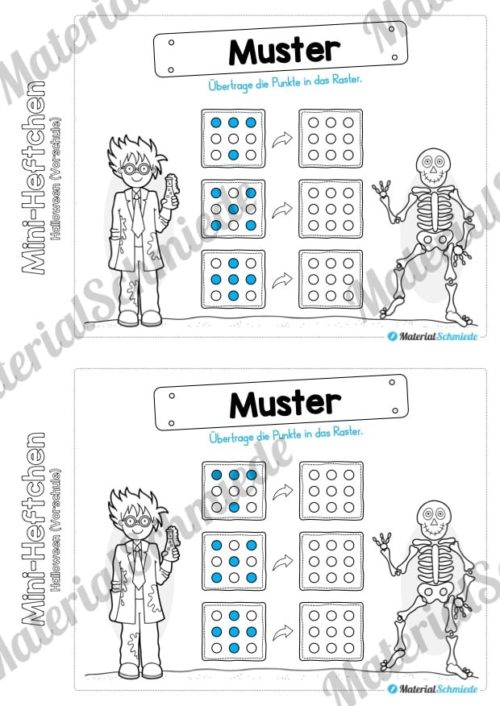 Mini-Heft - Halloween: Vorschule (Vorschau 10)