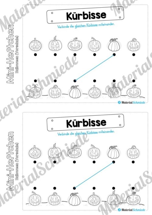 Mini-Heft - Halloween: Vorschule (Vorschau 12)