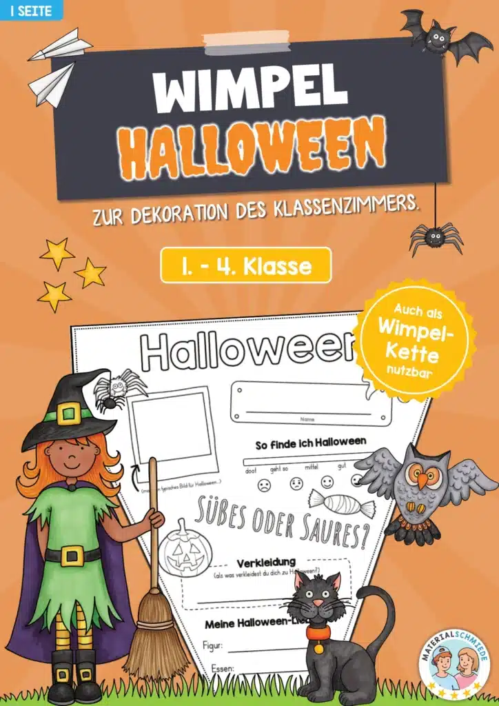 Wimpel Halloween