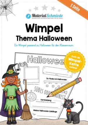 Wimpel Halloween