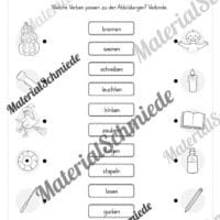 Arbeitsheft Wortarten - Thema Halloween (Arbeitsblatt 11)