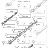 Arbeitsheft Wortarten - Thema Halloween (Arbeitsblatt 13)