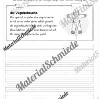 Abschreibtexte Herbst: Groß- und Kleinschreibung (Arbeitsblatt 04)