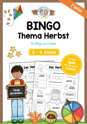 Bingo Herbst (2. - 4. Klasse)