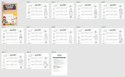 Herbst: Erste Sätze schreiben (Überblick)