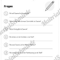 4 Geschichten zum Herbst (Neue Gummistiefel - Fragen)