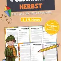 4 Geschichten zum Herbst (mit Aufgaben)