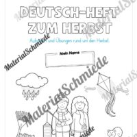 Deutsch-Heft Herbst (2. & 3. Klasse) - Arbeitsblatt 01
