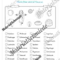 Deutsch-Heft Herbst (2. & 3. Klasse) - Arbeitsblatt 06