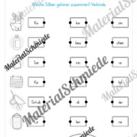 Deutsch-Heft Herbst (2. & 3. Klasse) - Arbeitsblatt 07
