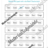 Deutsch-Heft Herbst (2. & 3. Klasse) - Arbeitsblatt 09