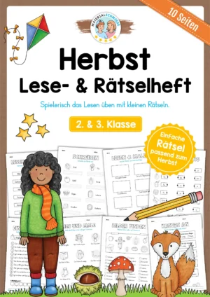 Lese- & Rätselheft Herbst (2. & 3. Klasse)