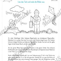 Materialpaket: Lesen und Malen im Herbst (Vorschau 06)