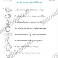 Materialpaket: Lesen und Malen im Herbst (Vorschau 07)