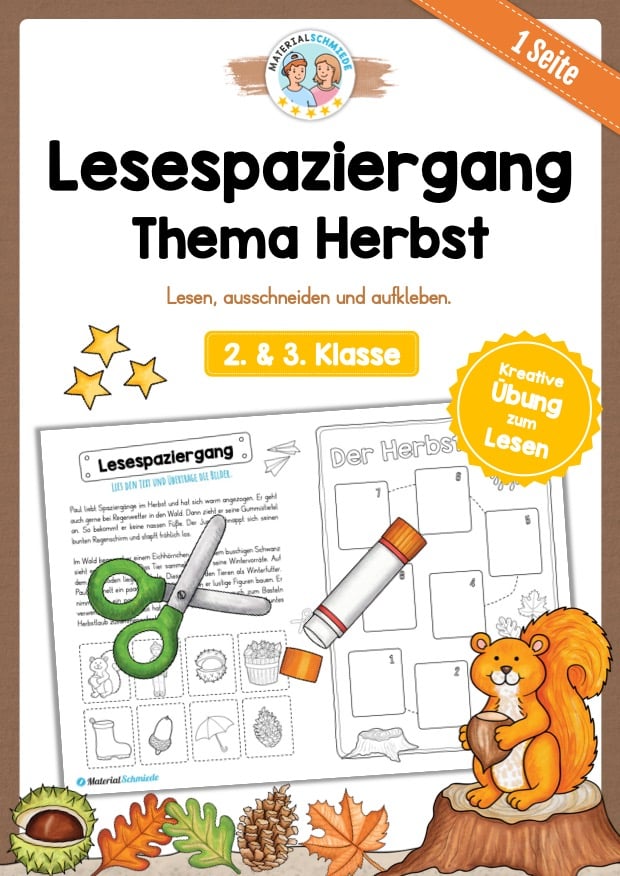 Lesespaziergang Herbst