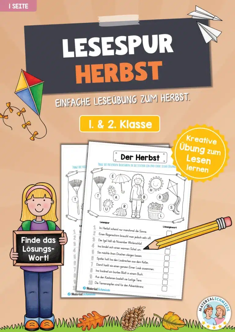 Lesespur Herbst