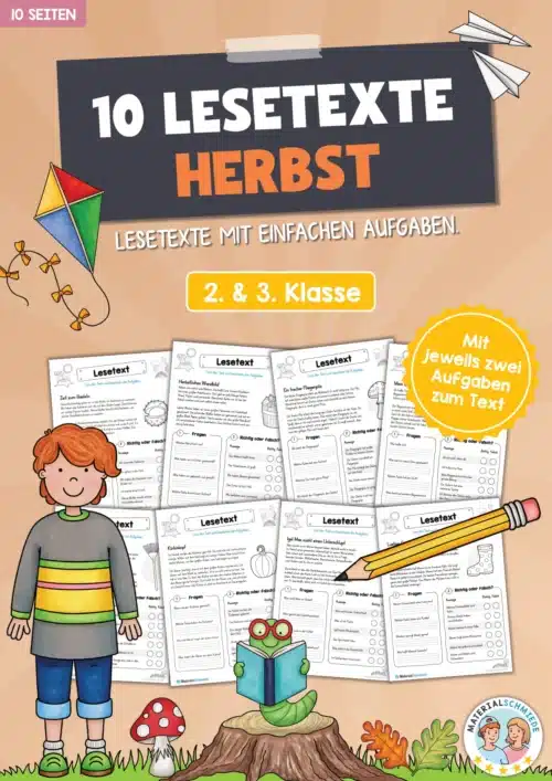 10 Lesetexte zum Herbst