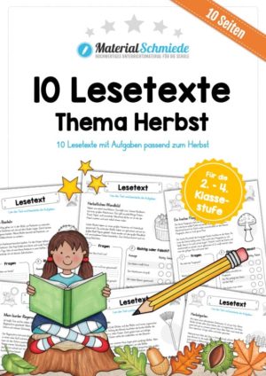 10 Lesetexte zum Herbst