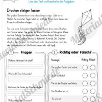 10 Leseübungen zum Herbst (Lesetext)