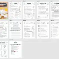 10 Leseübungen zum Herbst (Lesen & Verstehen) - Überblick