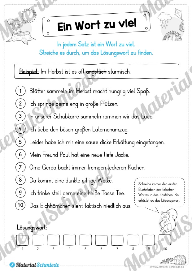 MaterialPaket Herbst (Vorschau 10)