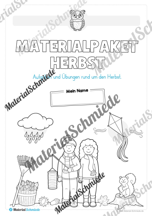 Materialpaket Herbst: 1. Klasse (Vorschau 01)