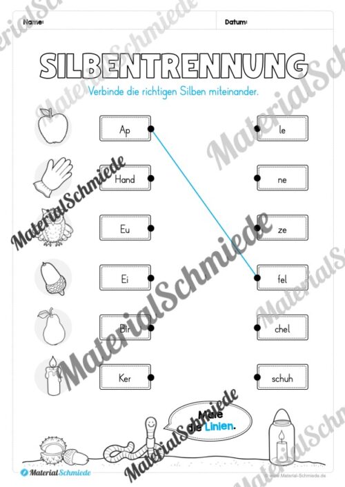 Materialpaket Herbst: 1. Klasse (Vorschau 18)
