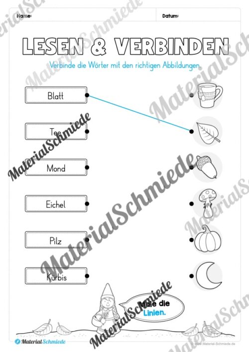 Materialpaket Herbst: 1. Klasse (Vorschau 20)