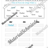 Materialpaket Herbst: 2. Klasse (Vorschau 21)