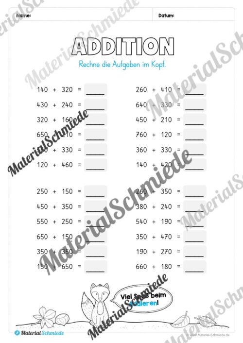 Materialpaket Herbst: 3. Klasse (Vorschau 06)