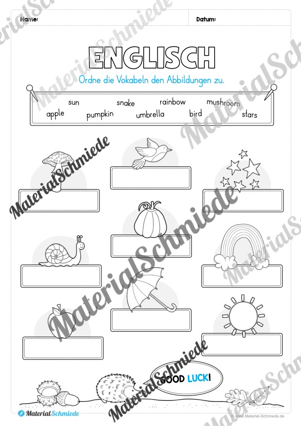 Materialpaket Herbst: 4. Klasse (Vorschau 26)