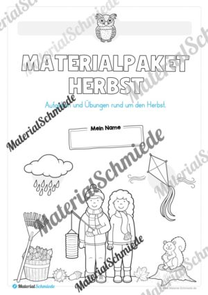 Materialpaket Herbst: Vorschule (Vorschau 01)