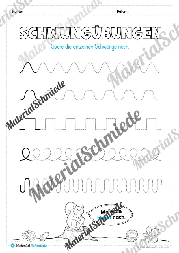 Materialpaket Herbst: Vorschule (Vorschau 02)