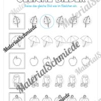 Materialpaket Herbst: Vorschule (Vorschau 07)