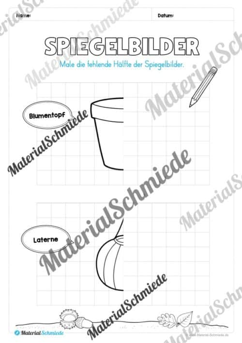 Materialpaket Herbst: Vorschule (Vorschau 09)