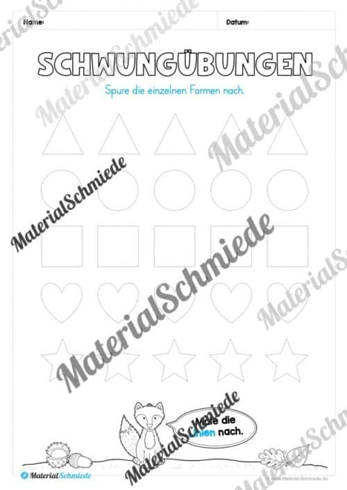 Materialpaket Herbst: Vorschule (Vorschau 10)