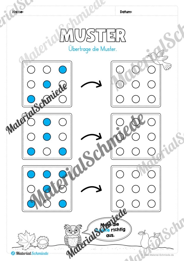 Materialpaket Herbst: Vorschule (Vorschau 11)