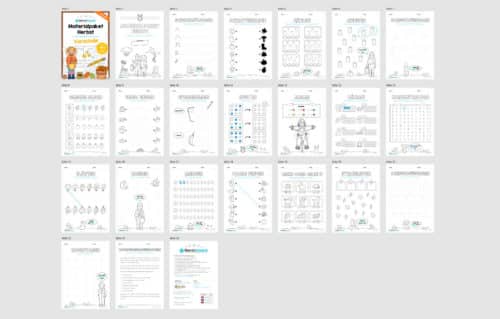 Materialpaket Herbst: Vorschule (Überblick)
