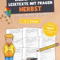 Mini-Heft: Lesetexte Herbst (1. & 2. Klasse)