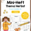 Mini-Heft: Herbst - 1. Klasse (25 Arbeitsblätter) [Digital]