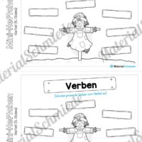 Mini-Heft: Herbst für die 4. Klasse (Verben aufschreiben)