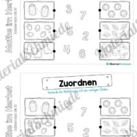 Mini-Heft: Mathe im Herbst - Zahlenraum bis 10 (Zählen und zuordnen)