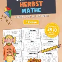 21 Seiten: Mathe Herbst-Heftchen (Zahlenraum bis 10)