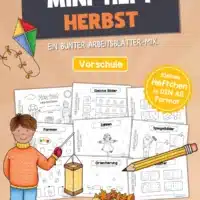 Mini-Heft: Herbst für die Vorschule (20 Arbeitsblätter)