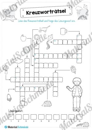 15 Rätsel zum Herbst für die 1. und 2. Klasse (Vorschau 02)