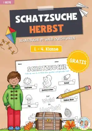 Schatzsuche: Der Wald im Herbst