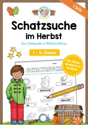Schatzsuche: Der Wald im Herbst